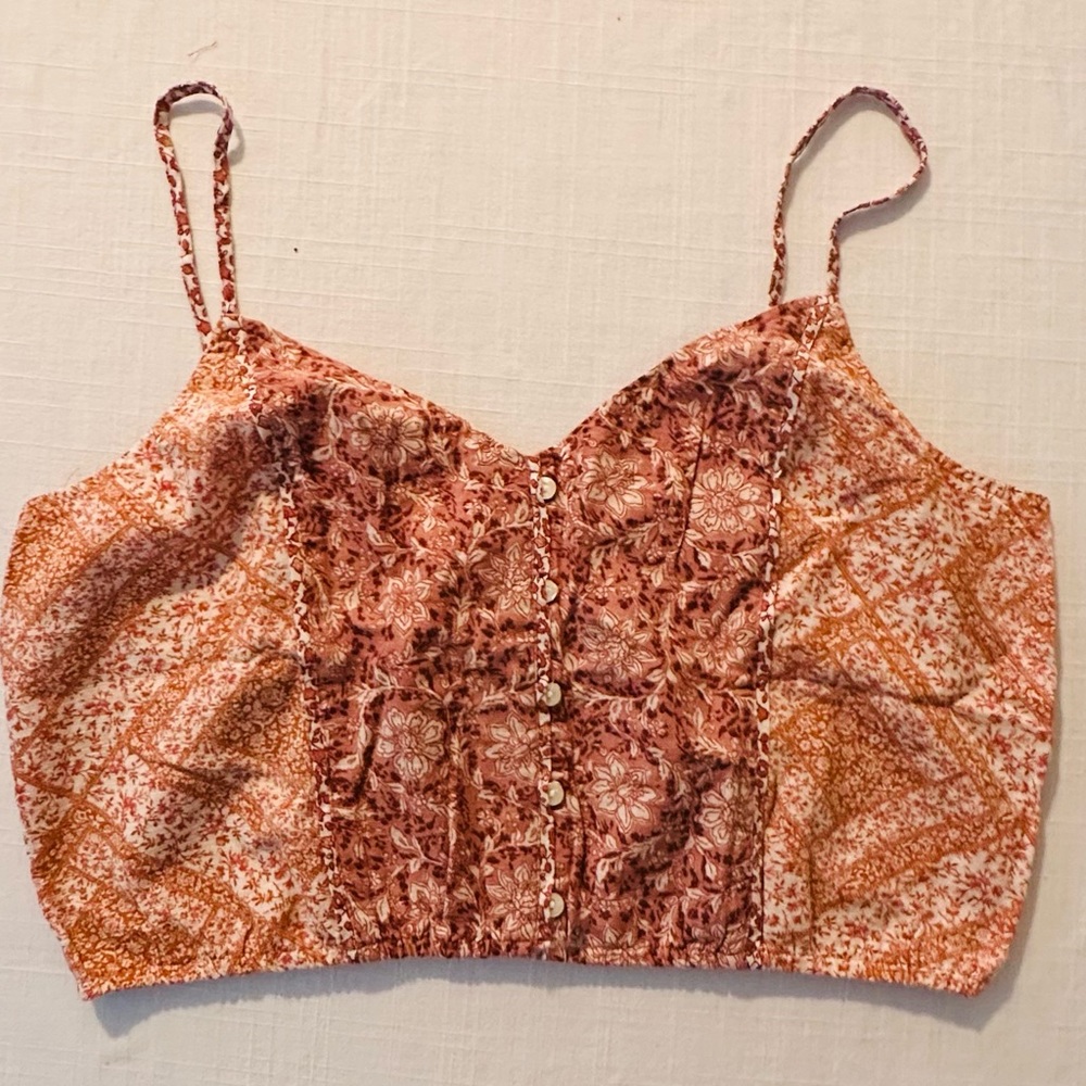 American Eagle Crop Tank